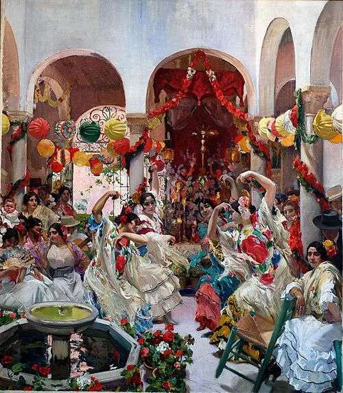 Sevilla. El Baile (Seville, The Dance), 1915